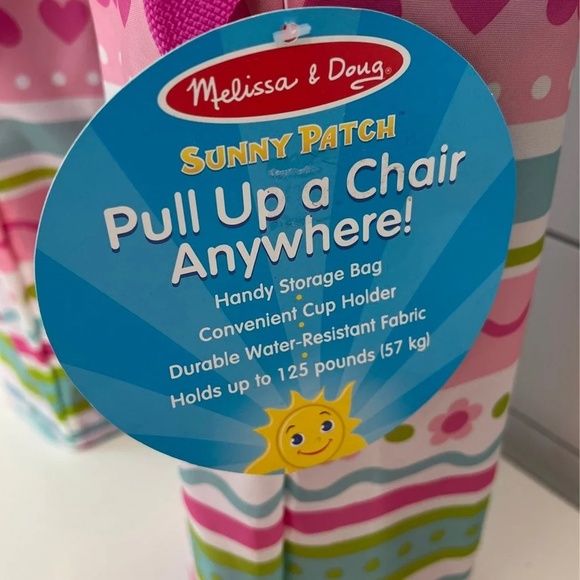 Melissa & Doug Sunny Patch Butterfly Folding Chairs - Picture 6 of 7